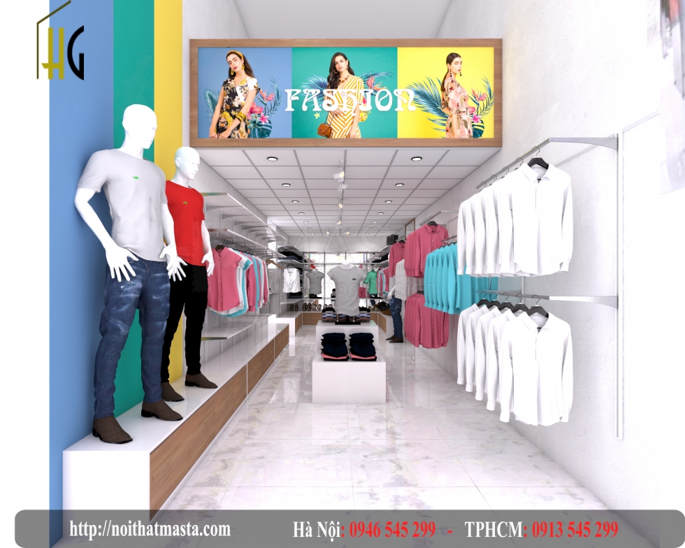 thiet ke shop thoi trang j mart 1